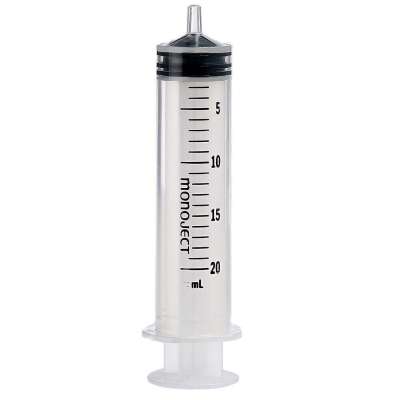 Syringe Monoject 20cc Regular Tip Per Each (40 per Box)