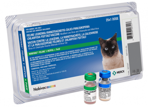 Nobivac Feline 1-HCPCh+FeLV Merck