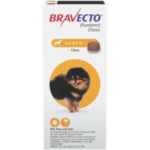 Bravecto Canine (Yellow) Single Dose