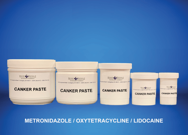 Canker Paste (Metronidazole/Oxytetracycline)/Lidocaine