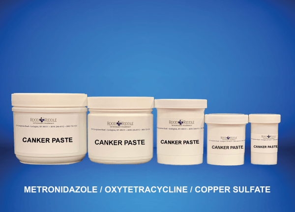 Canker Paste (Metronidazole/Oxytetracycline)/Copper Gluconate