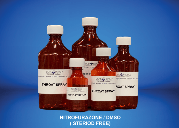 Throat Spray (Nitrofurazone/DMSO) (Steroid Free)