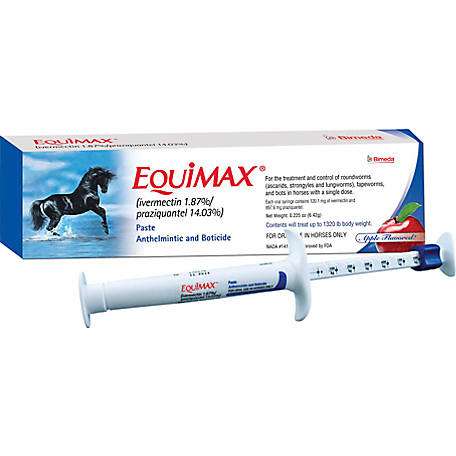 Equimax (Ivermectin/Praziquantel)