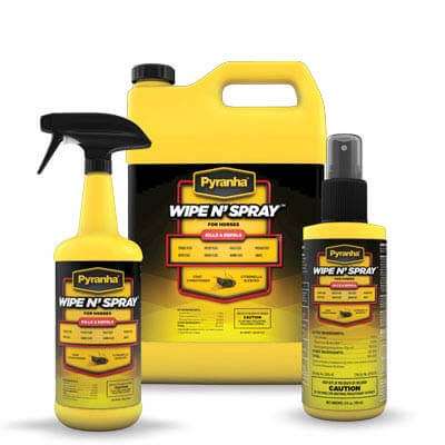 Fly Spray Pyranha Oil Based (yellow)