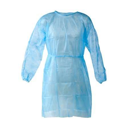 Gown Blue Plastic