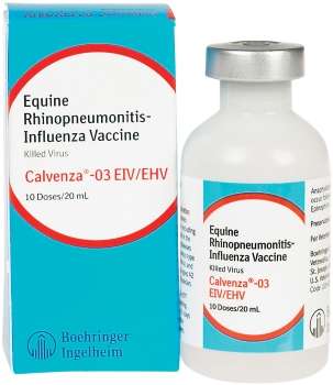 Calvenza-03 EIV/EHV Vaccine (Flu/Rhino) BI