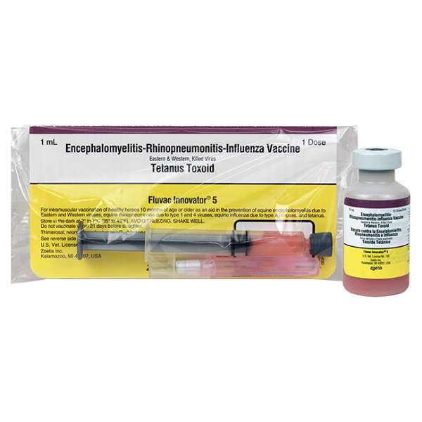 Fluvac Innovator 5 Vaccine (Flu/Rhino/EWT) Zoetis