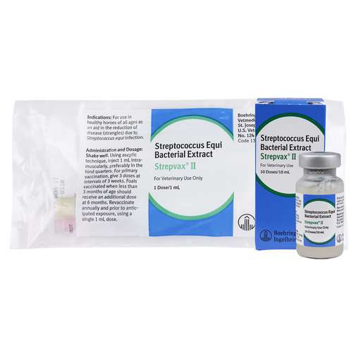 Strepvax II Vaccine (Strep. Equi) BI