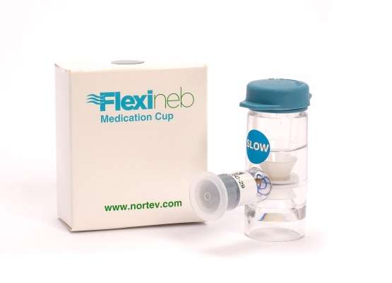 Flexineb Medication Cup Blue (Slow Flow)