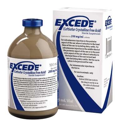 Excede (Ceftiofur Crystalline free acid)