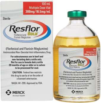 ResFlor Gold (Florfenicol/Flunixin Meglumine)