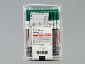 Heparin Sodium (Preservative Free) Prefilled Syringes-Carpuject