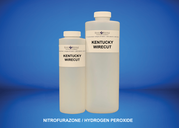 Kentucky Wirecut (Nitrofurazone/Hydrogen Peroxide)