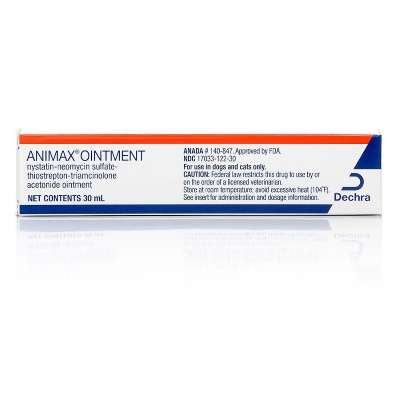 Animax (Nystatin/Neomycin/Thiostrepton/Triamcinolone)