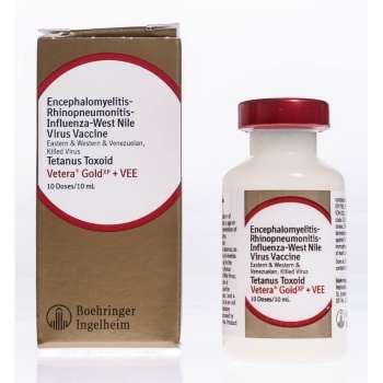 Vetera Gold XP + VEE Vaccine (Flu/Rhino/EWT/WN+VEE) BI