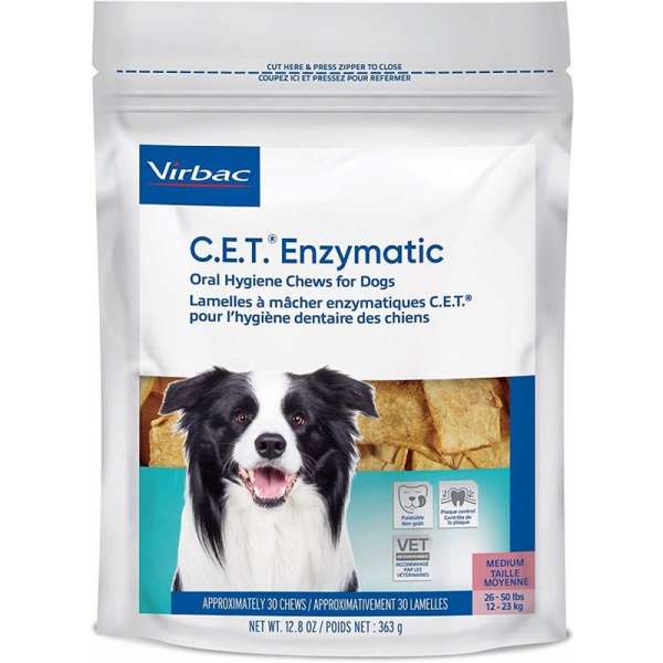 CET Enzymatic Chews for Medium Dogs