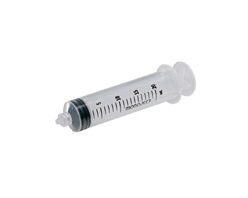Syringe Monoject 20cc Luer Lock Per Each (40 per Box)