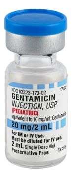 Gentamicin Sulfate (Preservative Free)