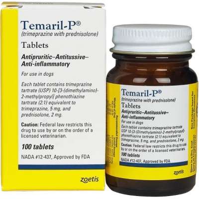 Temaril-P (Trimeprazine/Prednisolone)