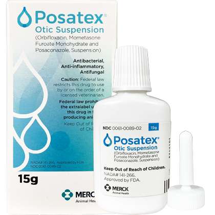 Posatex (Mometasone Furoate/Orbifloxacin/Posaconazole)