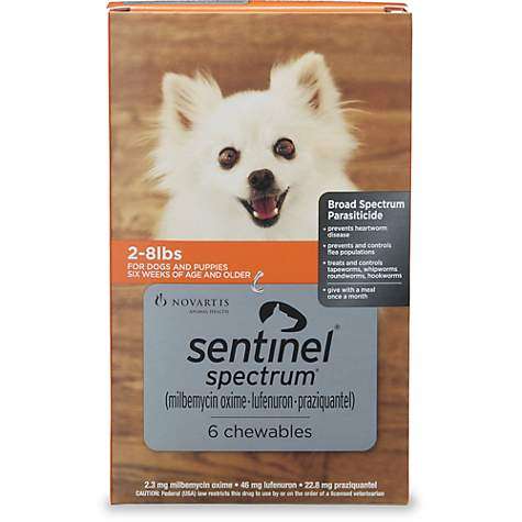 Sentinel Spectrum Canine (Orange) Single Dose