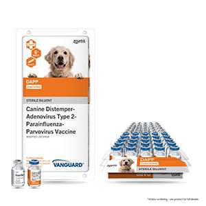 Vanguard Canine DAPP Vaccine (No Lepto) Zoetis