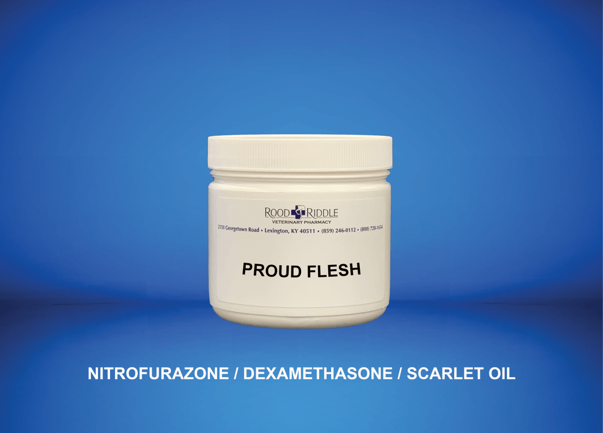 Proud Flesh (Nitrofurazone/Dexamethasone/Scarlet Oil)