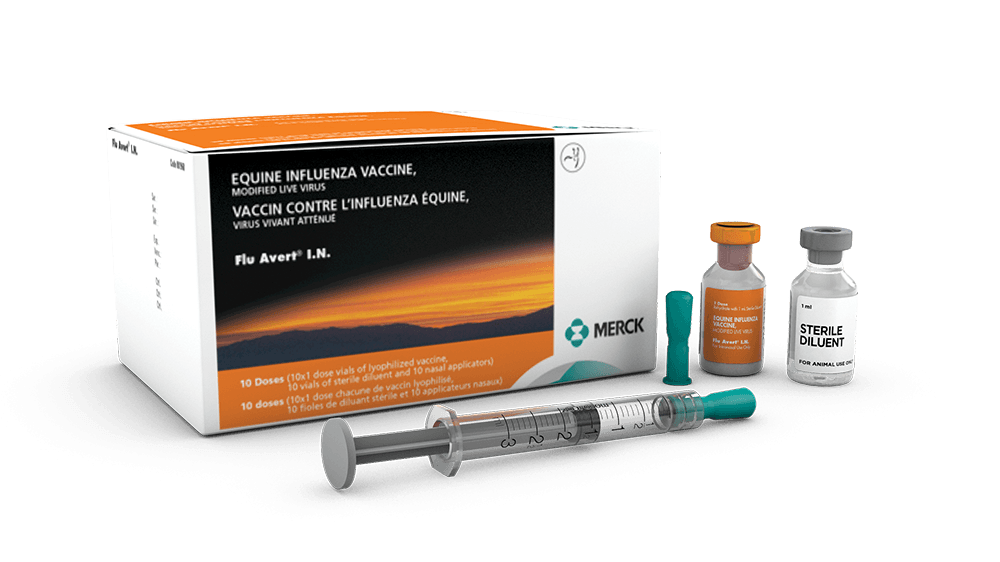 Flu-Avert I.N. Vaccine + diluent (Flu) Merck