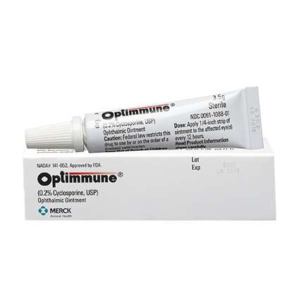 optimmune cyclosporine ophthalmic ointment