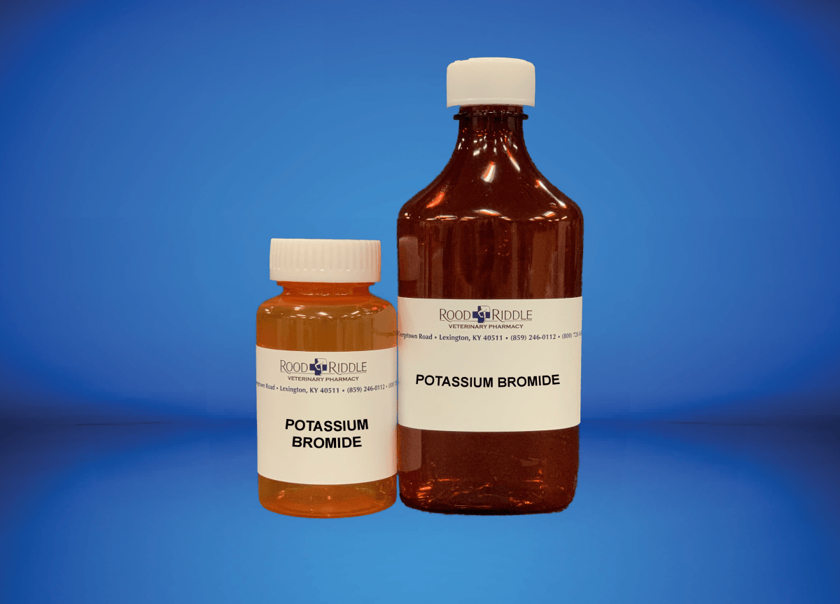 Potassium bromide hot sale for dogs